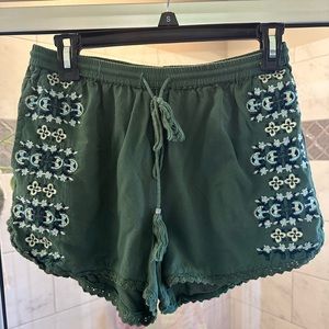 Drawstring shorts